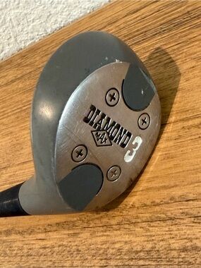Diamond 3 Wood Golf Club - Gray/Black